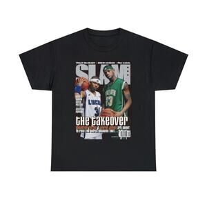 Lebron James Sebastian Telfair Slam Cover Tee Shirt